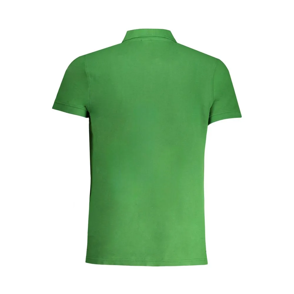 Green Cotton Polo Shirt sold by Louxly product image thumbnail 2