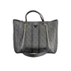 Black Polyethylene Handbag sold by Louxly