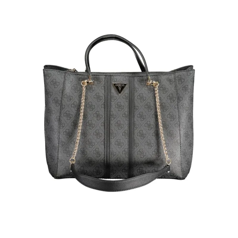 Black Polyethylene Handbag sold by Louxly