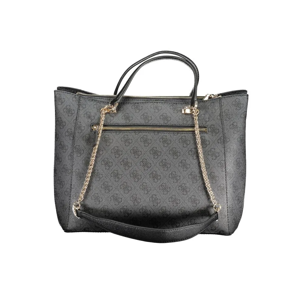 Black Polyethylene Handbag sold by Louxly product image thumbnail 2