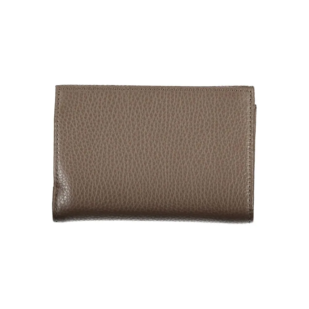 Elegant Triple Compartment Leather Wallet sold by Louxly product image thumbnail 2