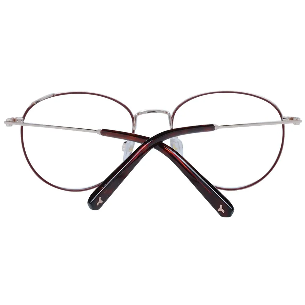 Burgundy Unisex Optical Frames sold by Louxly product image thumbnail 3