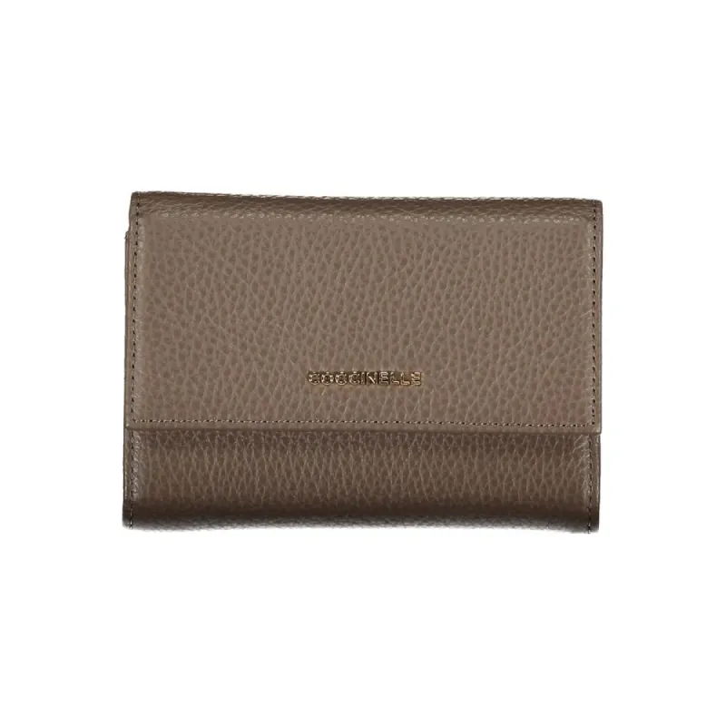 Elegant Triple Compartment Leather Wallet sold by Louxly
