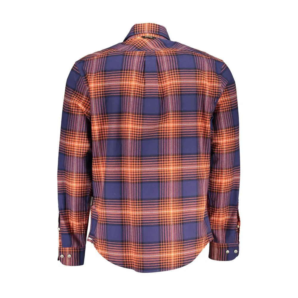 Elegant Pink Cotton Shirt with Contrast Details sold by Louxly product image thumbnail 2