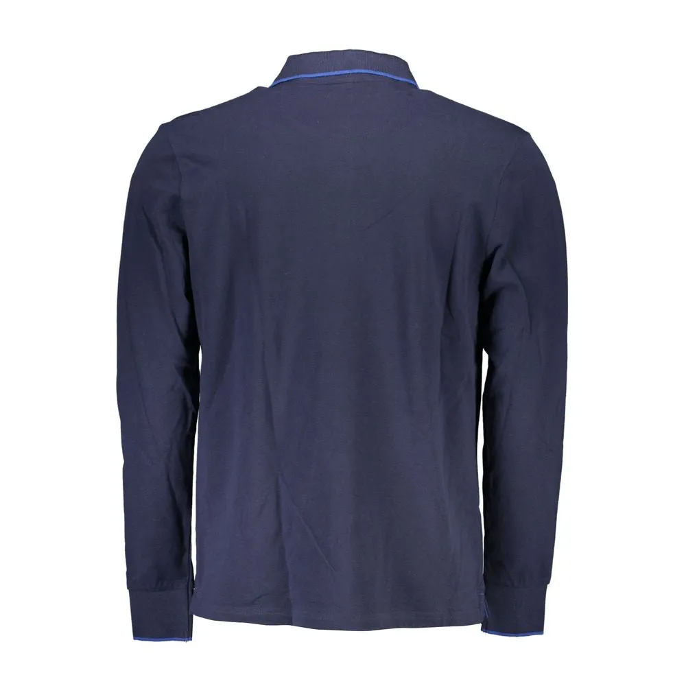Blue Cotton Men Polo Shirt sold by Louxly product image thumbnail 2