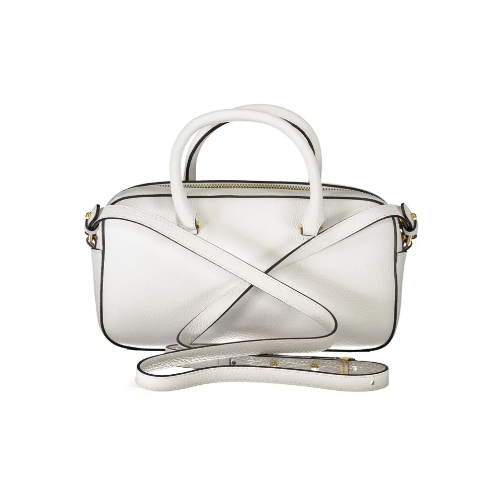 White Leather Handbag sold by Louxly product image thumbnail 2