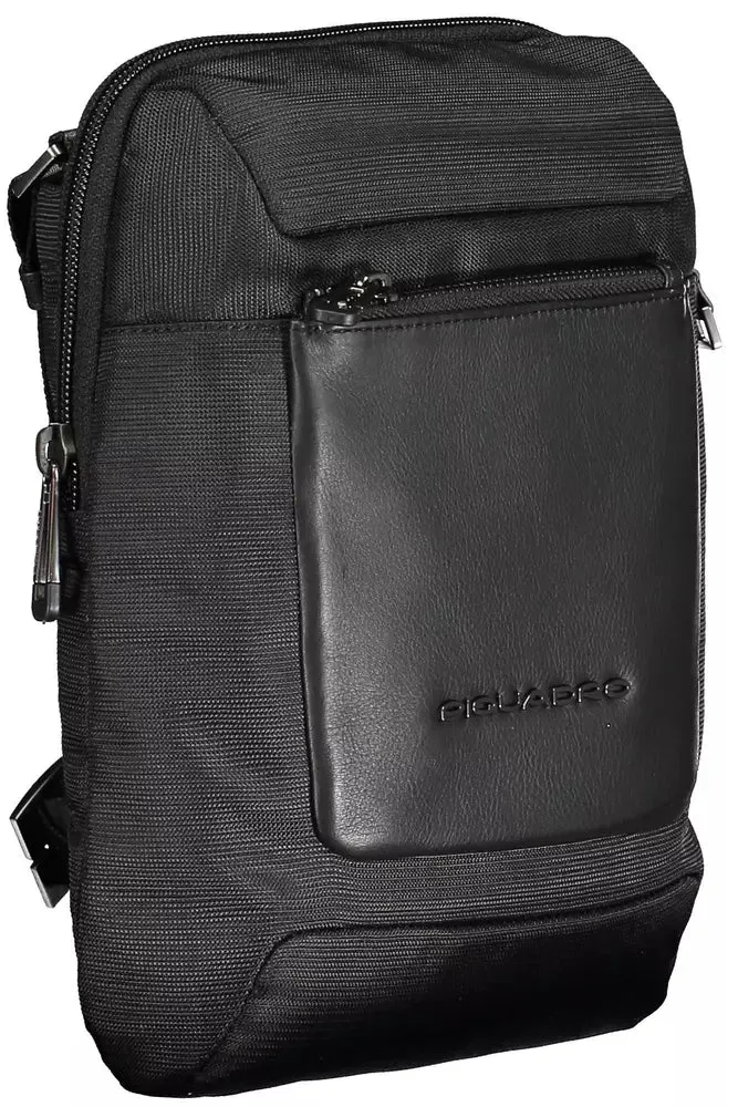 Black RPET Men Shoulder Bag sold by Louxly product image thumbnail 3