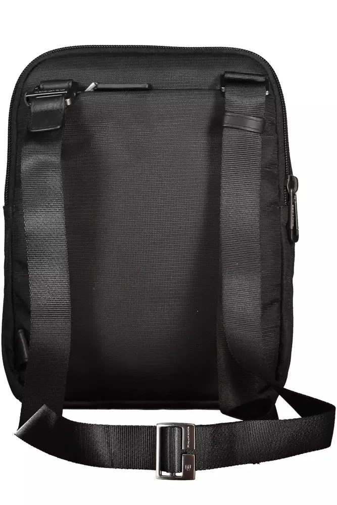 Black RPET Men Shoulder Bag sold by Louxly product image thumbnail 2