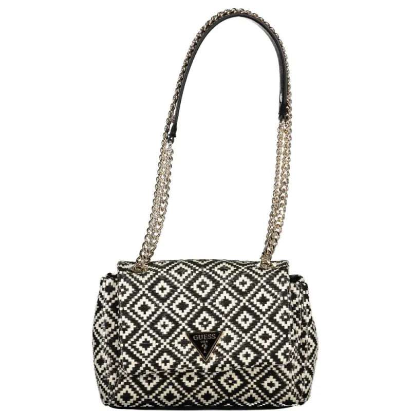 Black Polyethylene Handbag sold by Louxly