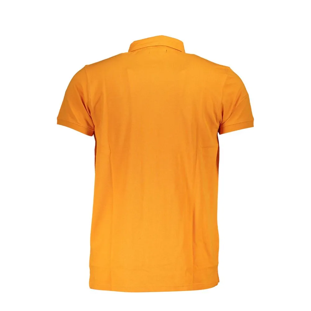 Orange Cotton Polo Shirt sold by Louxly product image thumbnail 2