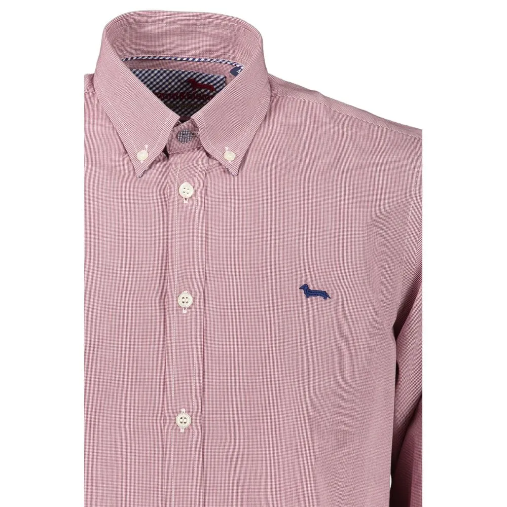 Elegant Pink Long Sleeve Cotton Shirt sold by Louxly product image thumbnail 3