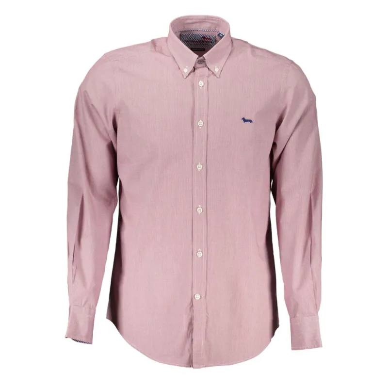 Elegant Pink Long Sleeve Cotton Shirt sold by Louxly