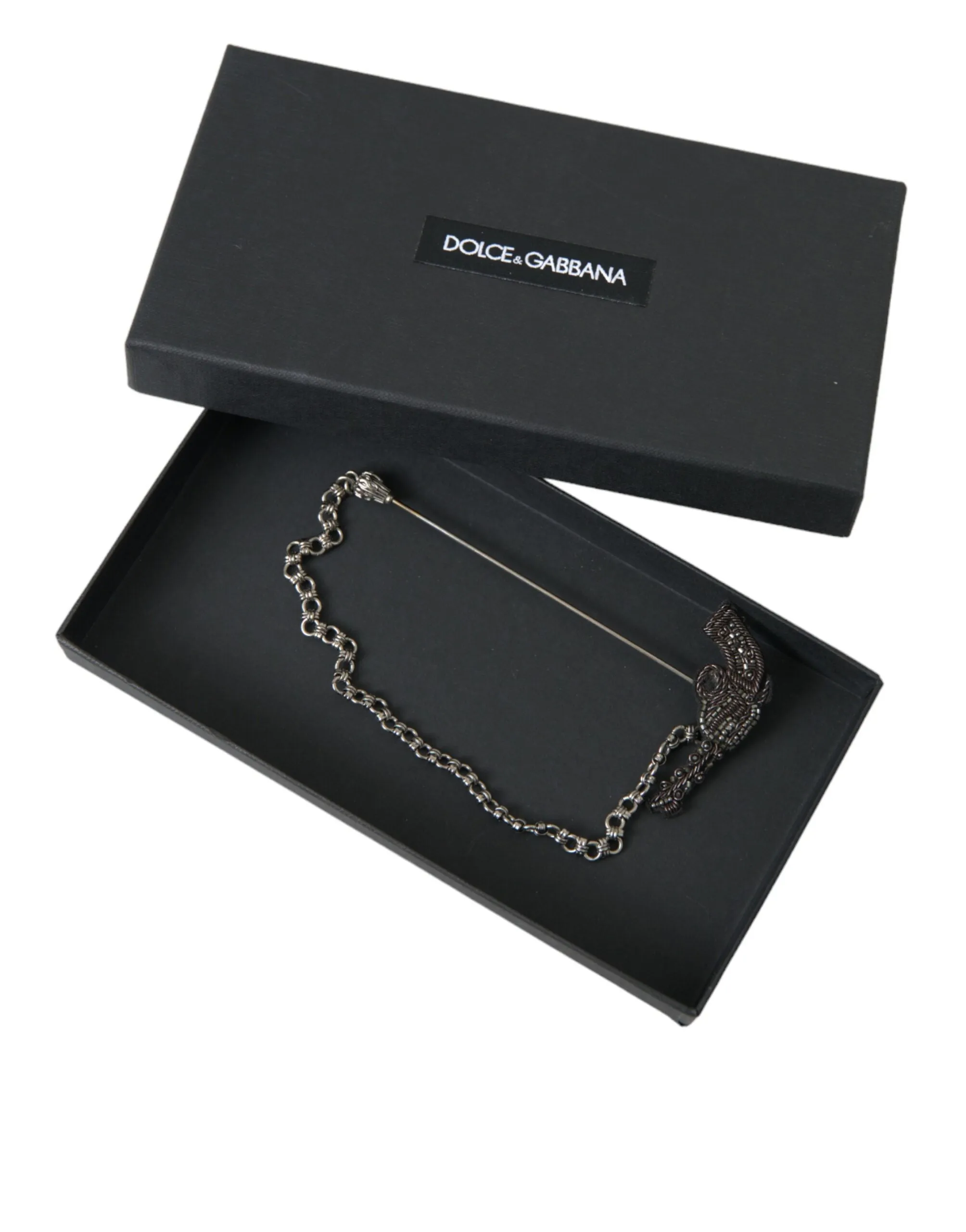 Brass Copper Silk Revolver Gun Men Brooch Lapel Pin sold by Louxly product image thumbnail 3