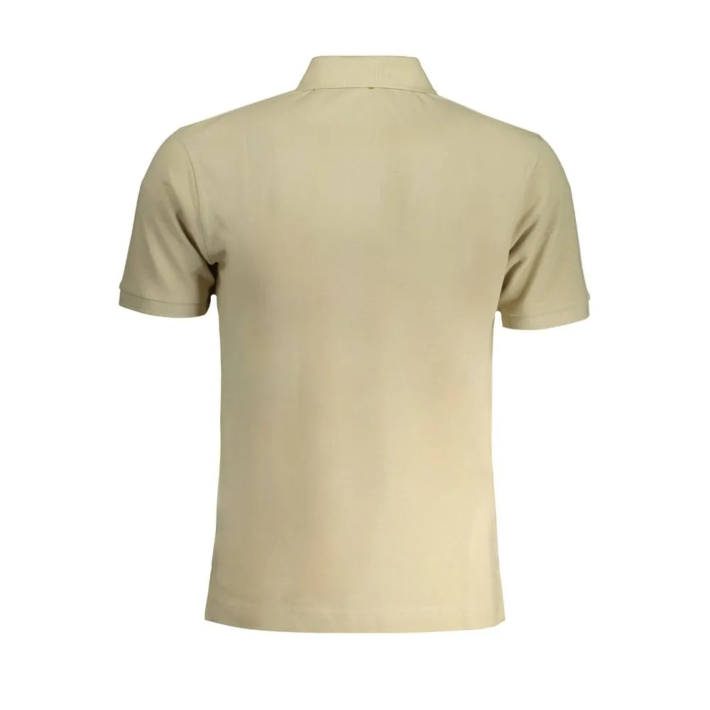 Beige Cotton Polo Shirt sold by Louxly product image thumbnail 2
