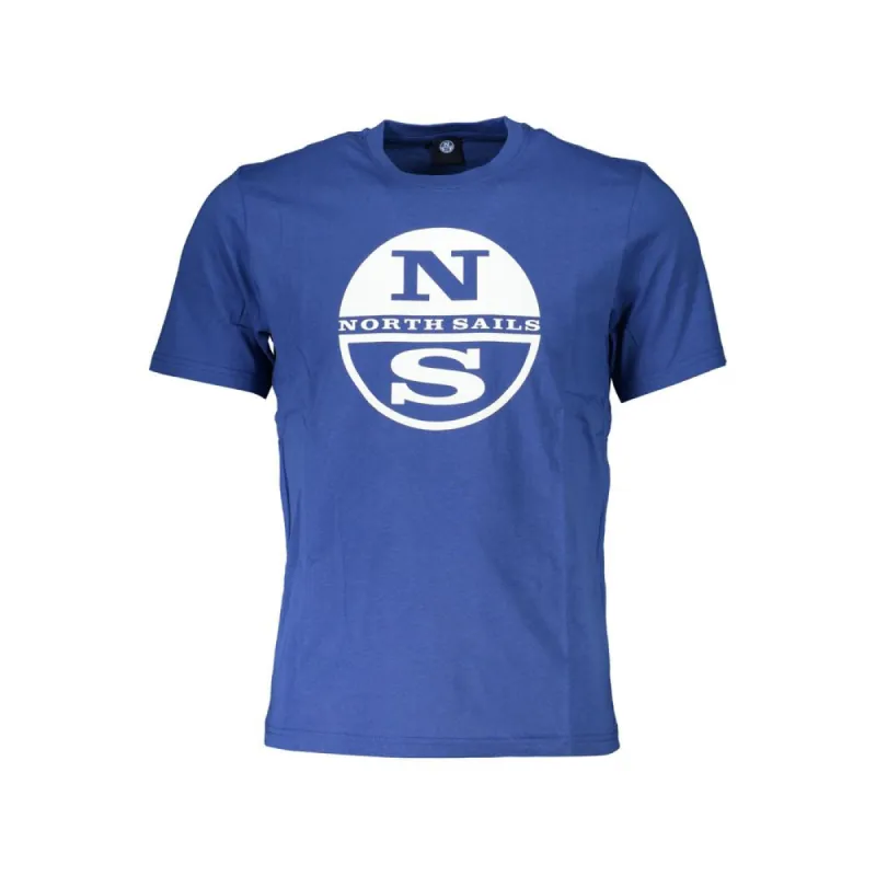 Blue Cotton T-Shirt sold by Louxly
