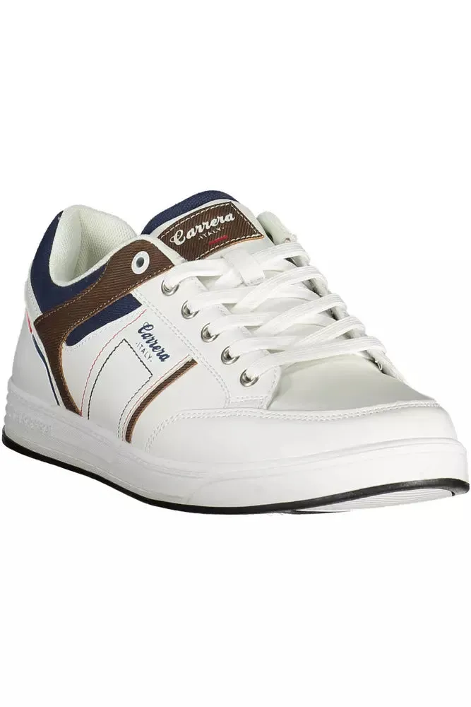 White ECO Leather Men Sneaker sold by Louxly product image thumbnail 2
