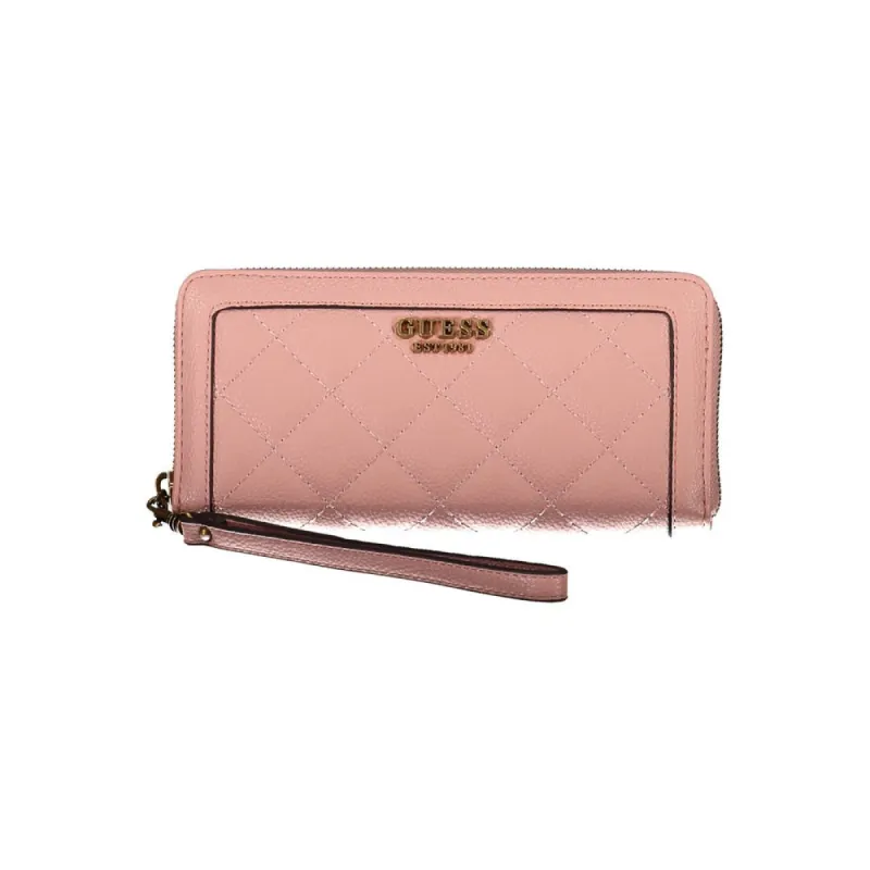 Pink Polyethylene Women Wallet sold by Louxly