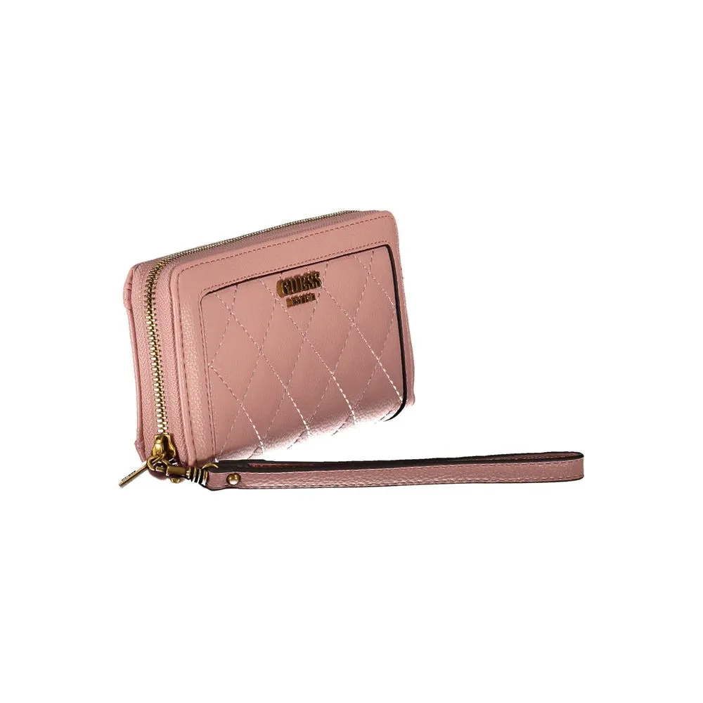 Pink Polyethylene Women Wallet sold by Louxly product image thumbnail 3