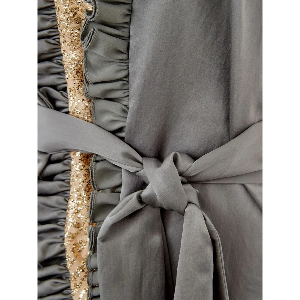 Elegant Multicolor Silk-Linen Top sold by Louxly product image thumbnail 3