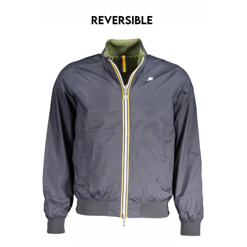 Blue Nylon Jacket sold by Louxly