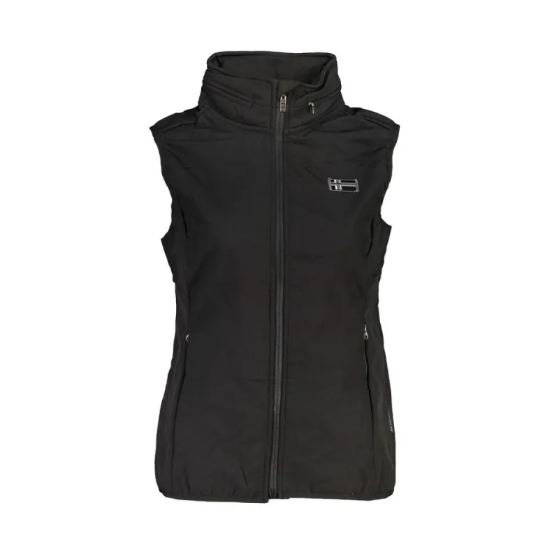 Black Polyester Jackets & Coat sold by Louxly