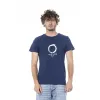 Blue Cotton T-Shirt sold by Louxly