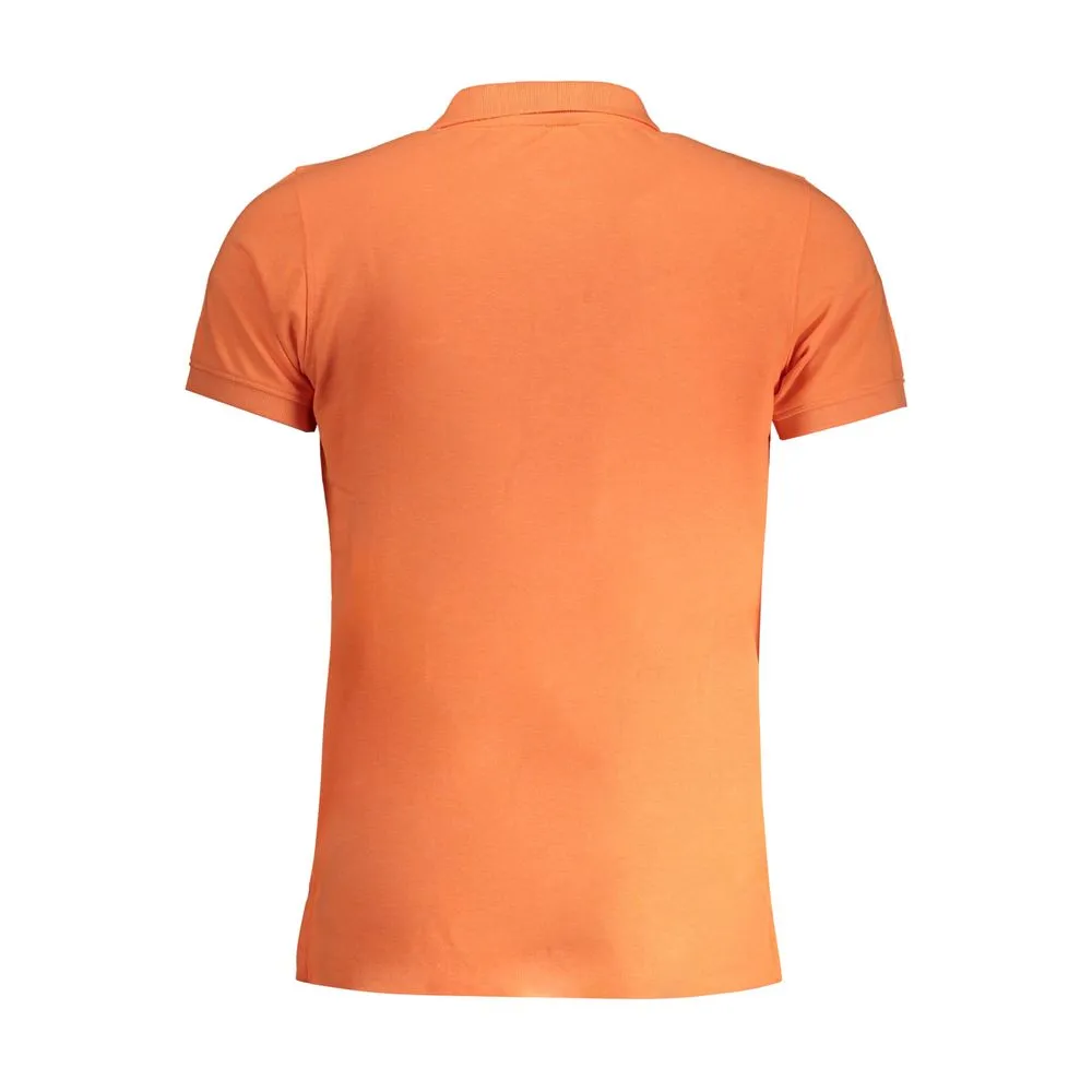 Orange Cotton Polo Shirt sold by Louxly product image thumbnail 2