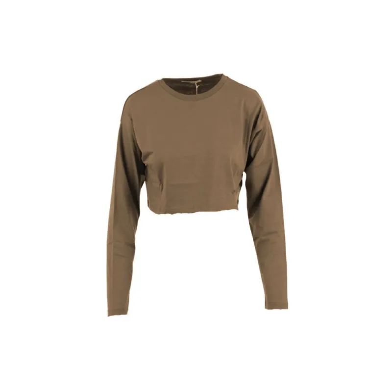 Elegant Long Sleeve Jersey Top sold by Louxly