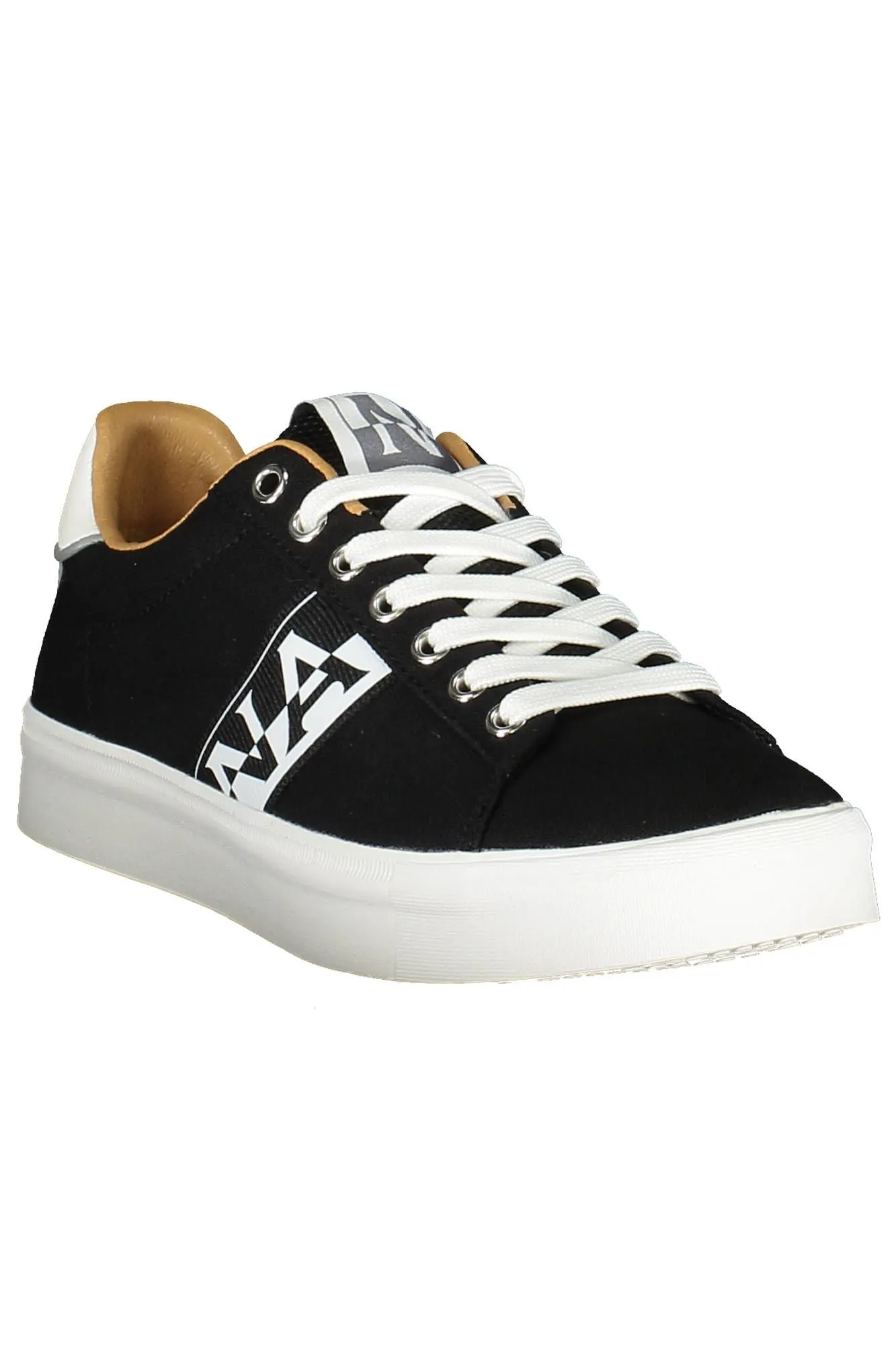Black Polyester Men Sneaker sold by Louxly product image thumbnail 2