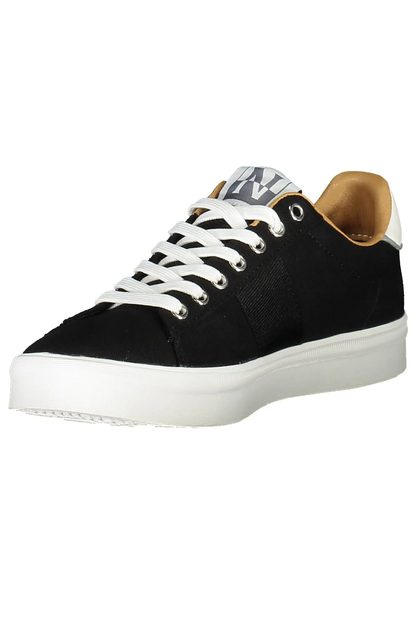 Black Polyester Men Sneaker sold by Louxly product image thumbnail 3