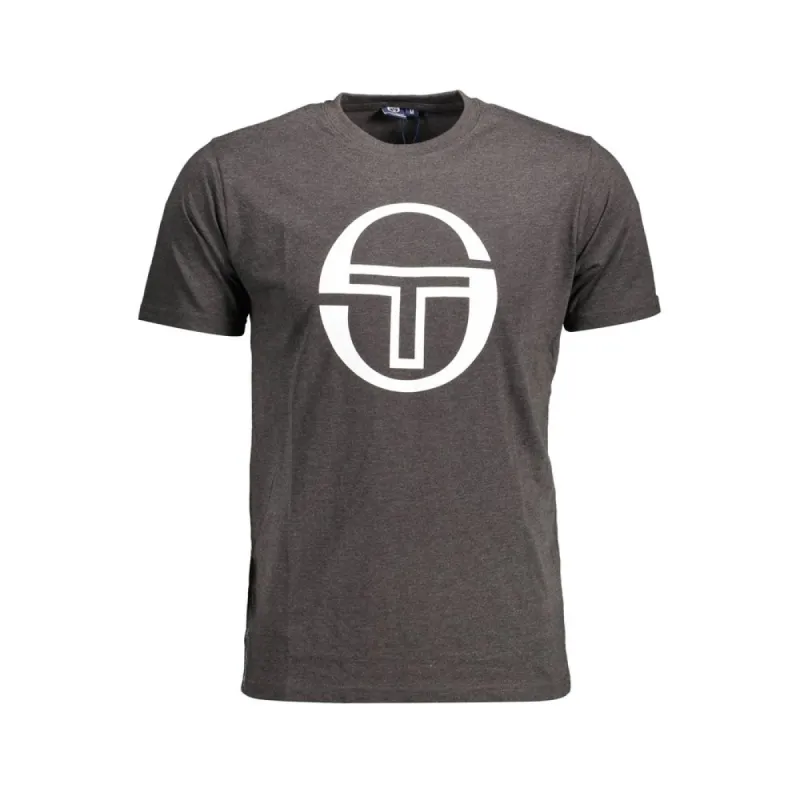 Gray Cotton T-Shirt sold by Louxly