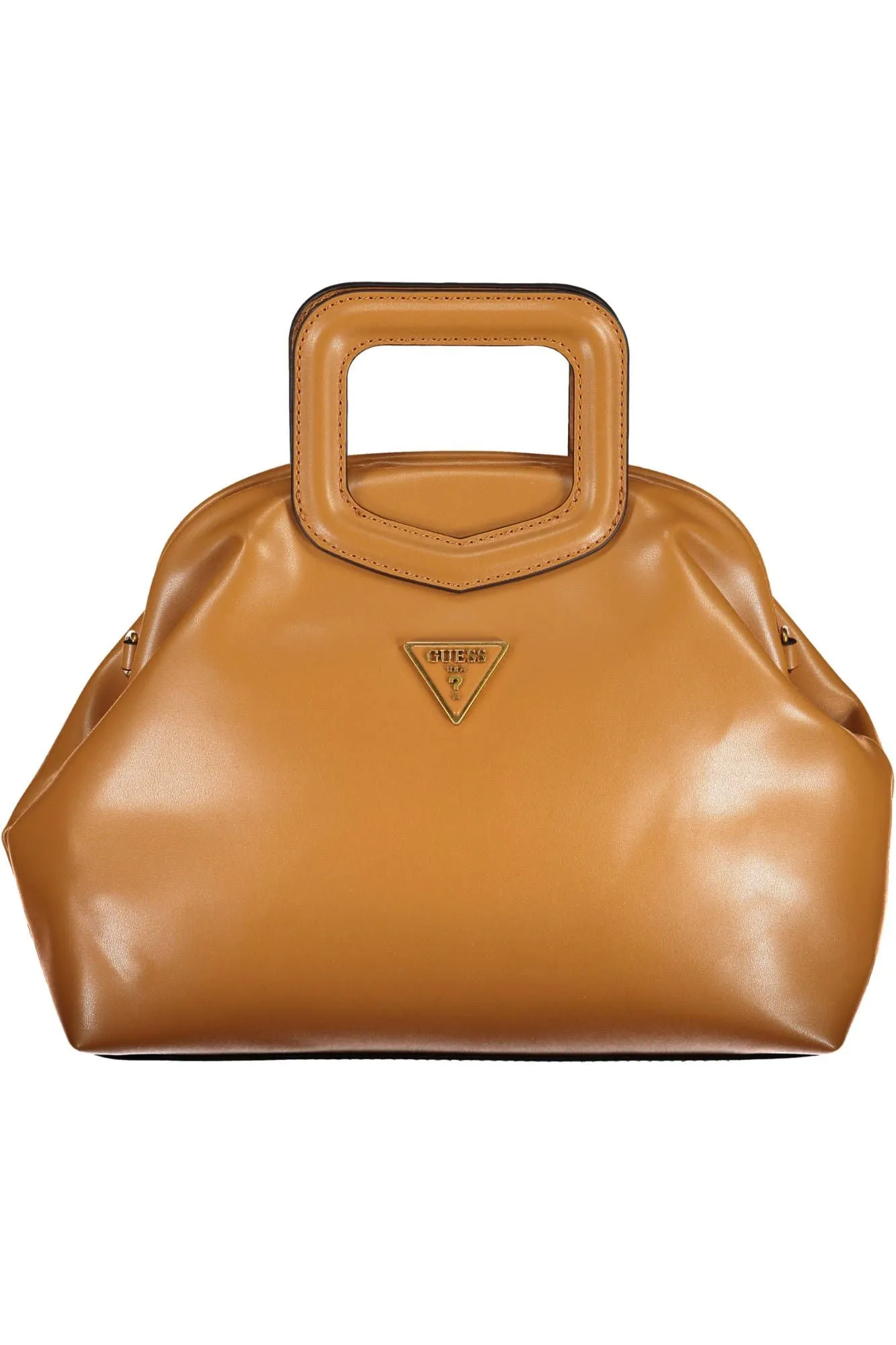 Brown Polyethylene Women Handbag sold by Louxly