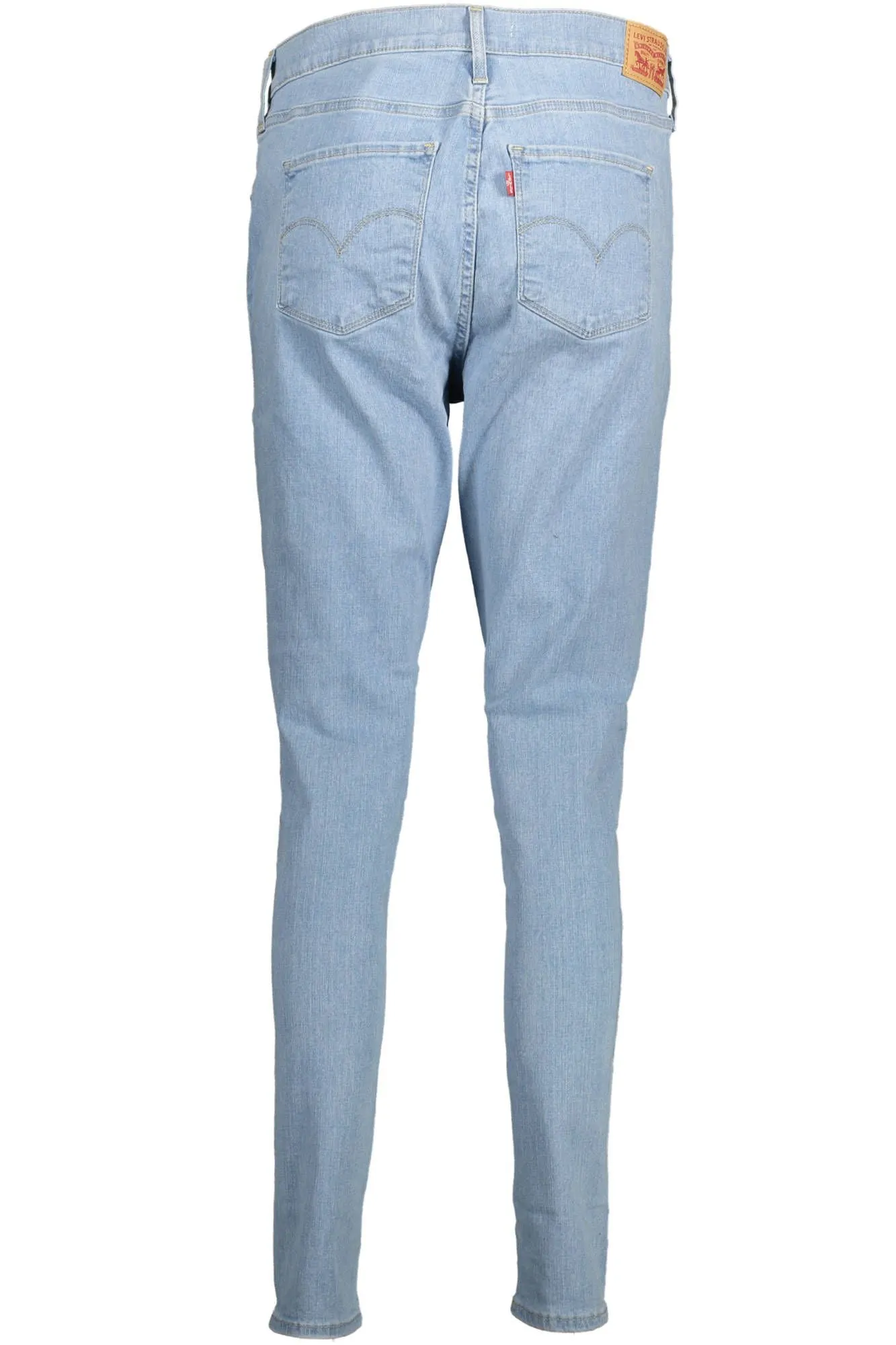 Light Blue Cotton Women Jeans sold by Louxly product image thumbnail 2