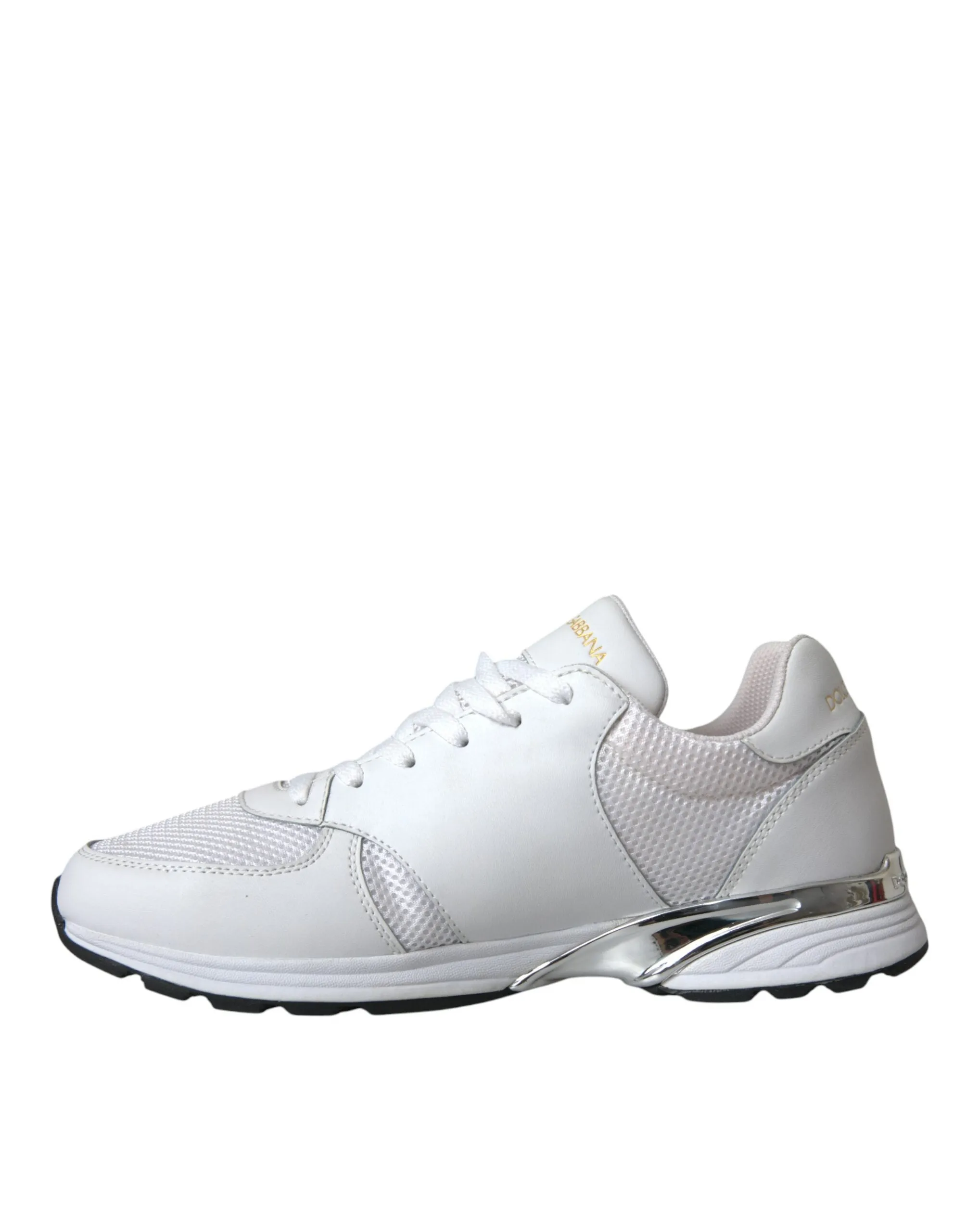 White Mesh Leather Low Top Trainers Sneakers Shoes sold by Louxly product image thumbnail 5