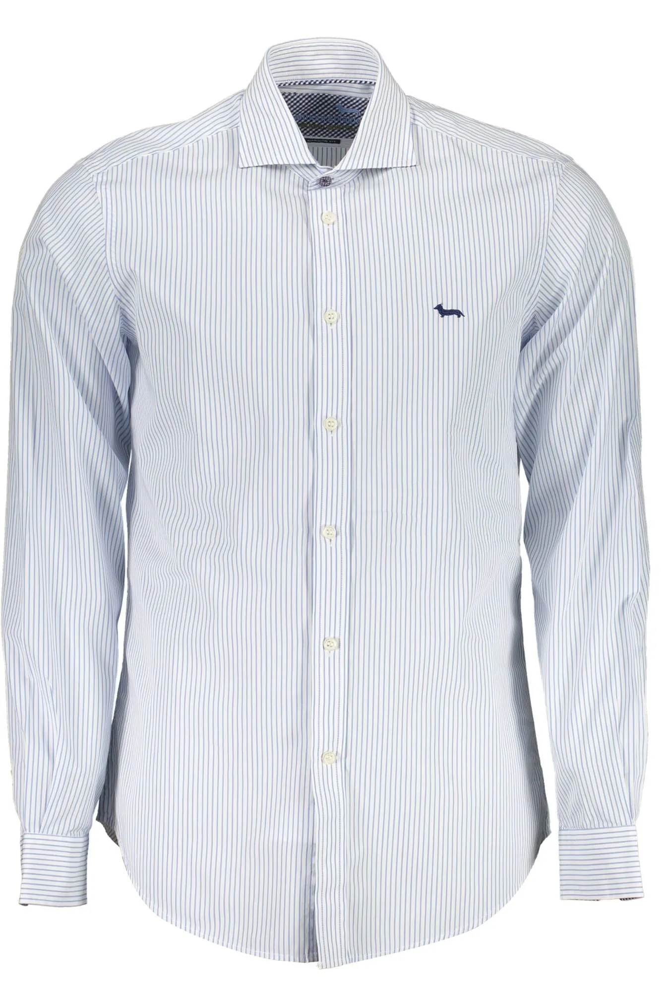Light Blue Cotton Men Shirt sold by Louxly