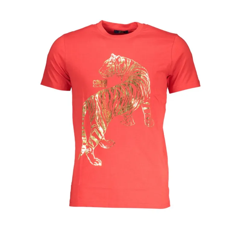 Red Cotton T-Shirt sold by Louxly