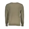 Eco-Conscious Green Crew Neck Sweater sold by Louxly