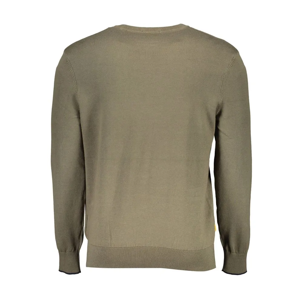 Eco-Conscious Green Crew Neck Sweater sold by Louxly product image thumbnail 2