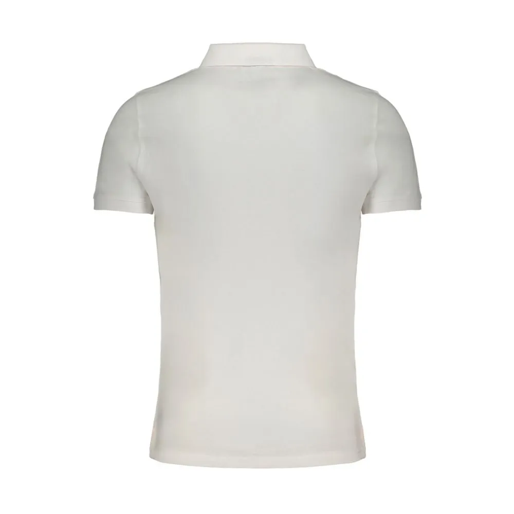 White Cotton Polo Shirt sold by Louxly product image thumbnail 2