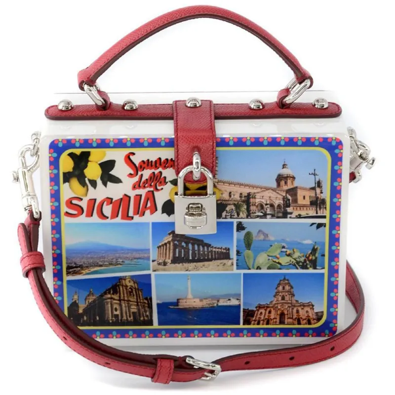 Multicolor Plastica Handbag sold by Louxly