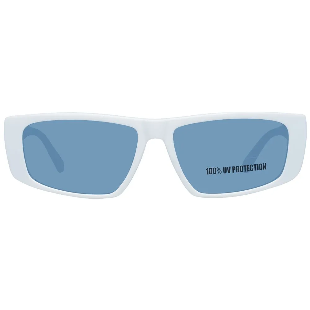 White Unisex Sunglasses sold by Louxly product image thumbnail 2