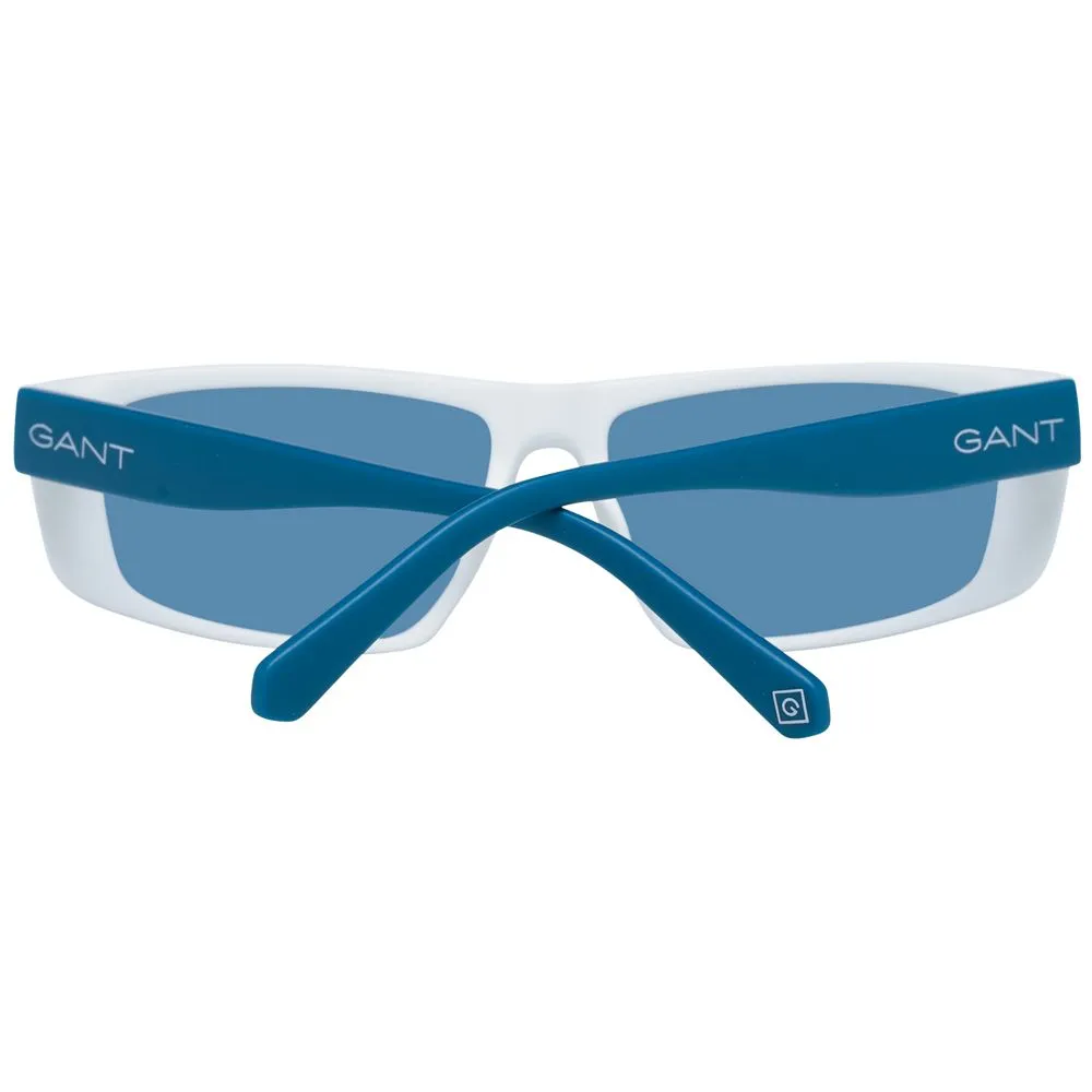 White Unisex Sunglasses sold by Louxly product image thumbnail 3