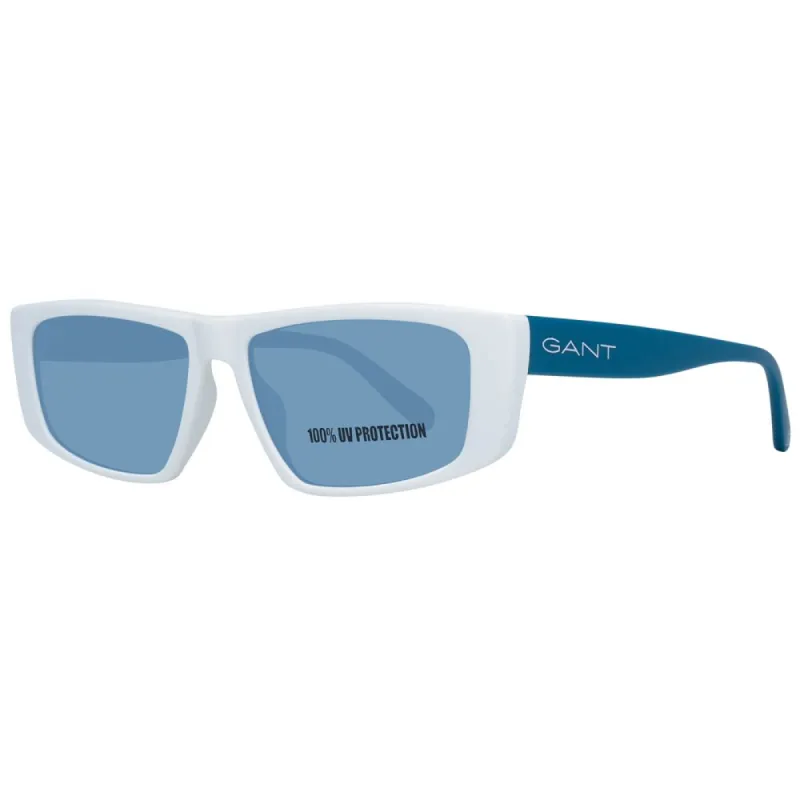 White Unisex Sunglasses sold by Louxly