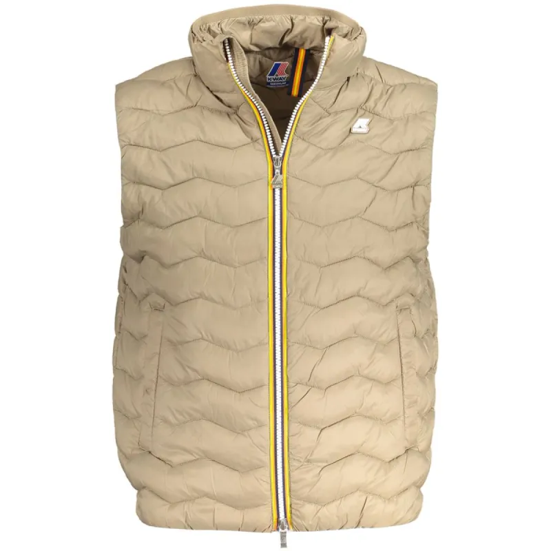 Beige Polyamide Jacket sold by Louxly