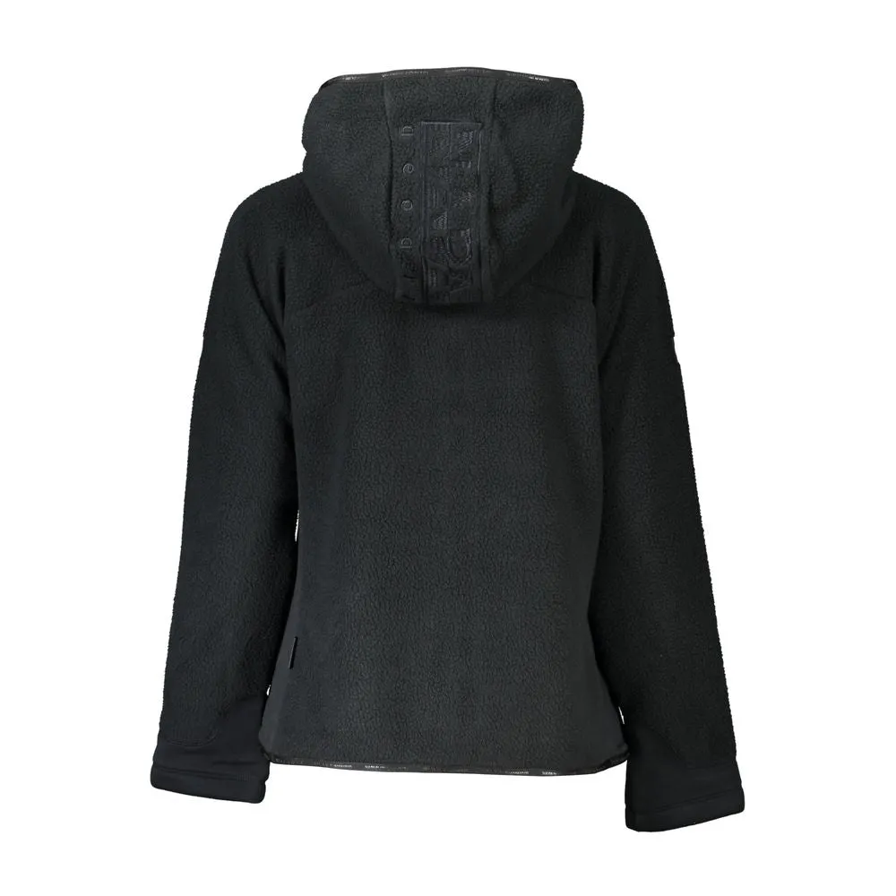 Elegant Long Sleeved Hooded Jacket sold by Louxly product image thumbnail 2