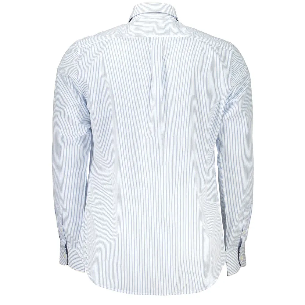 Elegant Striped Button-Down Cotton Shirt sold by Louxly product image thumbnail 3