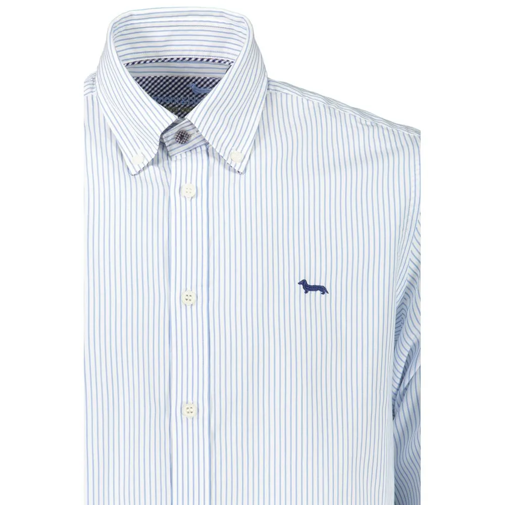 Elegant Striped Button-Down Cotton Shirt sold by Louxly product image thumbnail 2
