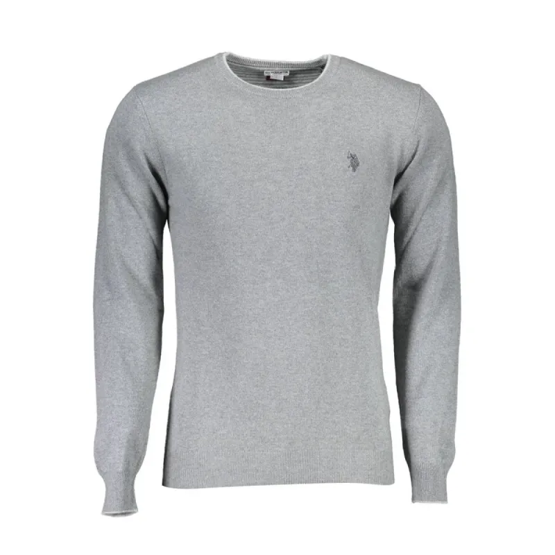 Elegant Slim Fit Crew Neck Sweater sold by Louxly