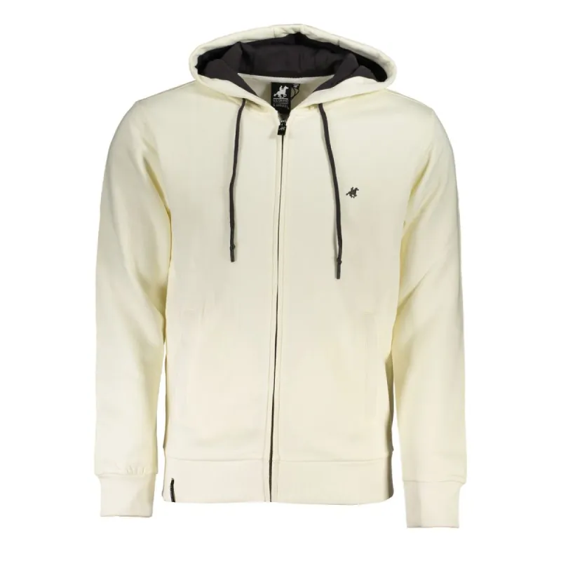 Elite White Hooded Sweatshirt sold by Louxly