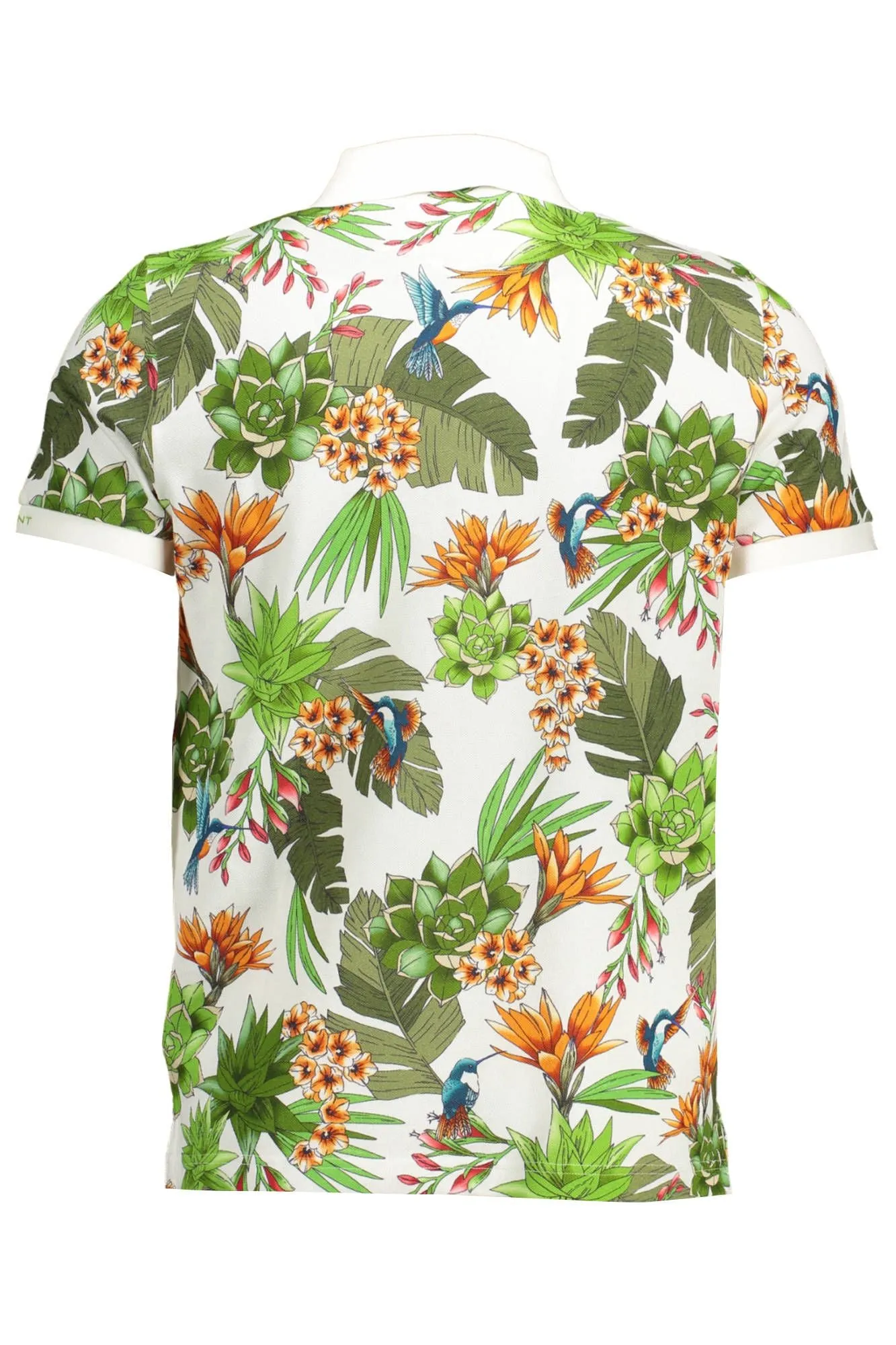 White Cotton Men Polo Shirt sold by Louxly product image thumbnail 2